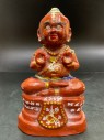 泰國佛像 寺廟屈三暗 古曼之父 龍婆炎大師 鐨石眼九仔古曼童(啡紅色)供奉型(No.20592)