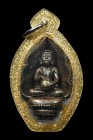 寺廟屈史當門 古巴耐師傅 2557 烏巴庫(水財神) 小立尊 配戴型 連閃金色邊防水殼(No.28392)